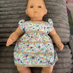 American Girl Multicolor Confetti Doll Dress